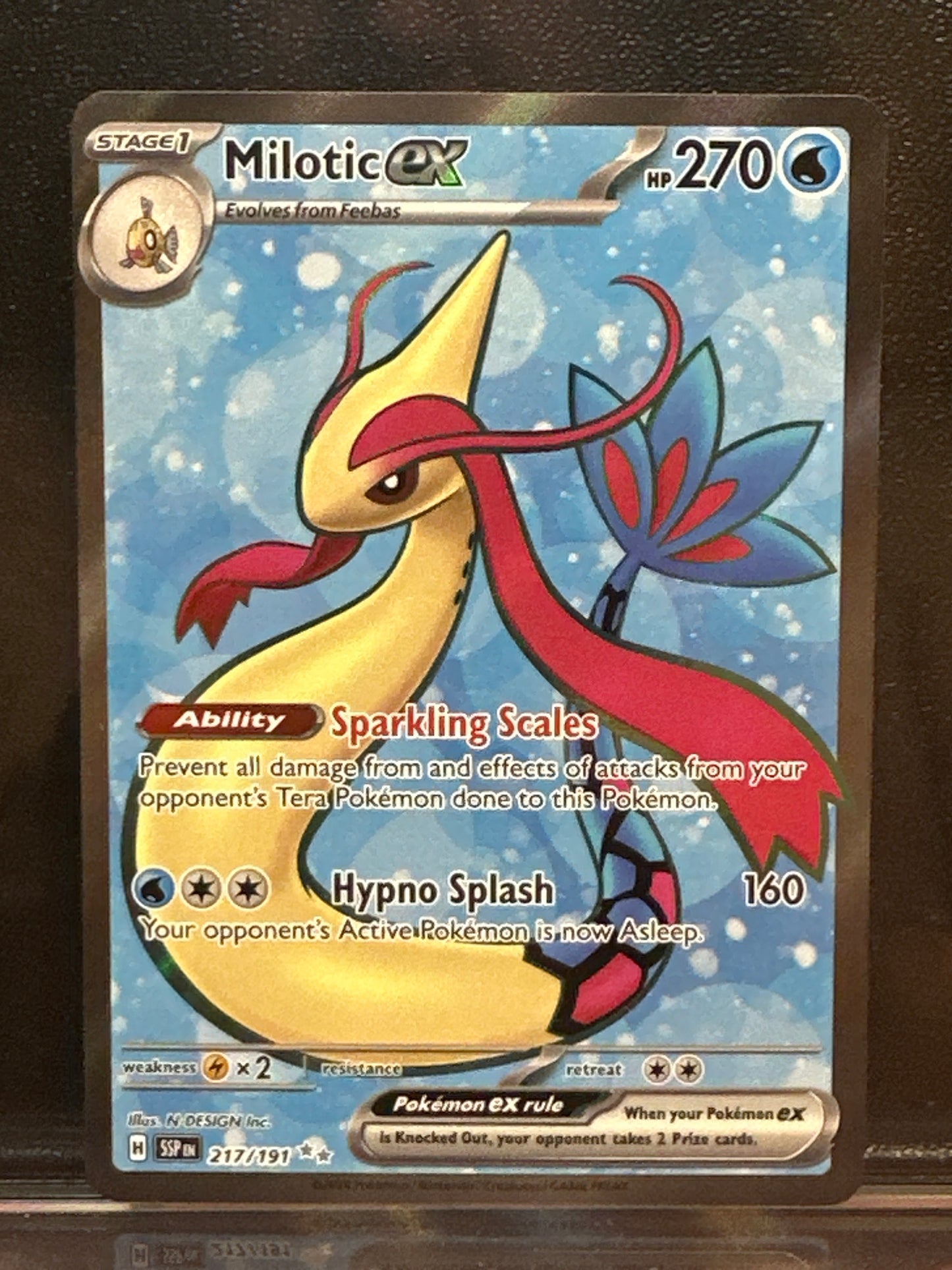 Milotic EX - 217/191 - Surging Sparks - NM