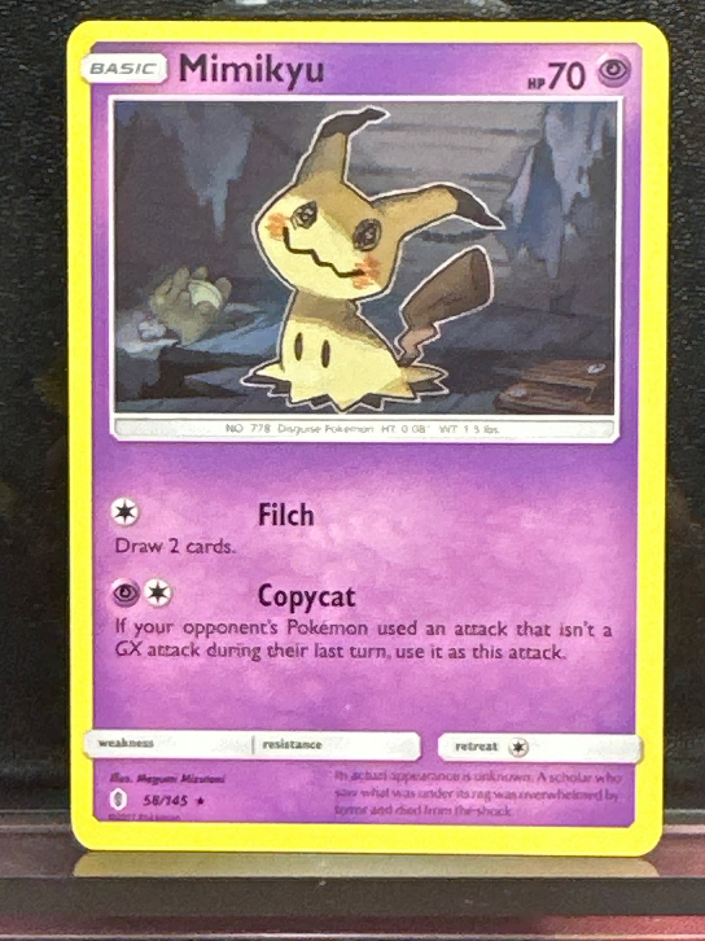 Mimikyu - 58/145 - Guardians Rising - Deck Exclusives - LP