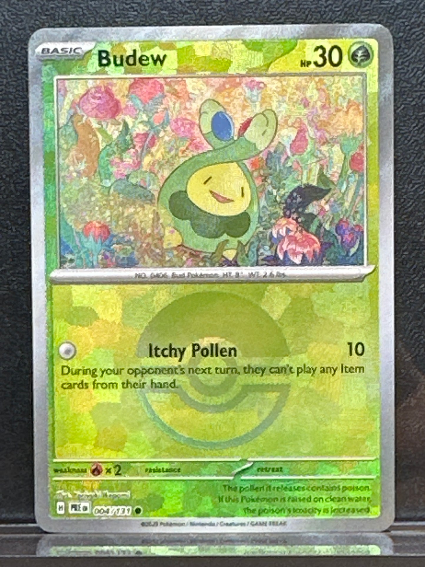 Budew (Poke Ball Pattern) - 004/131 - Prismatic Evolutions - NM