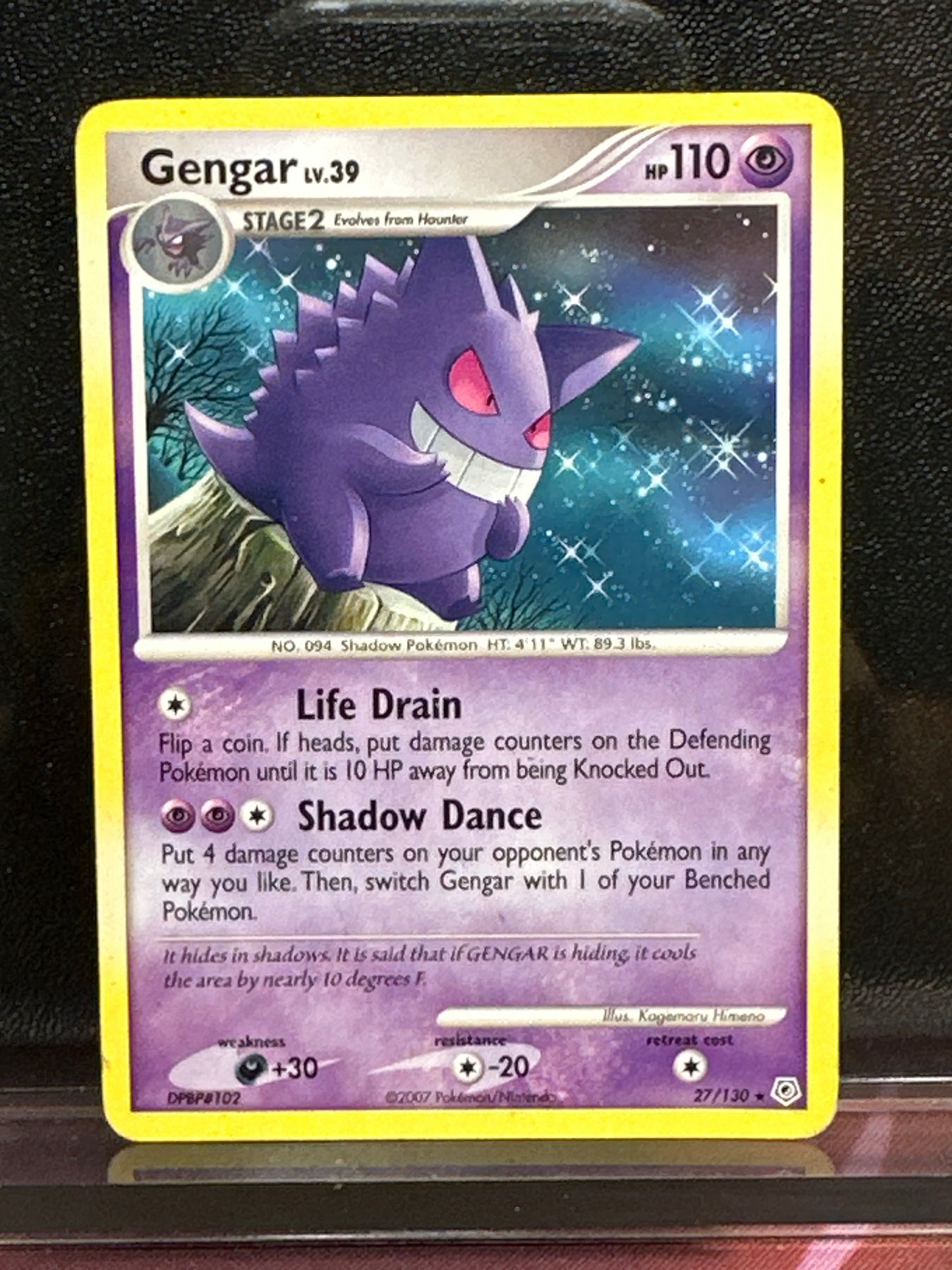 Gengar - 27/130 - Diamond and Pearl - MP