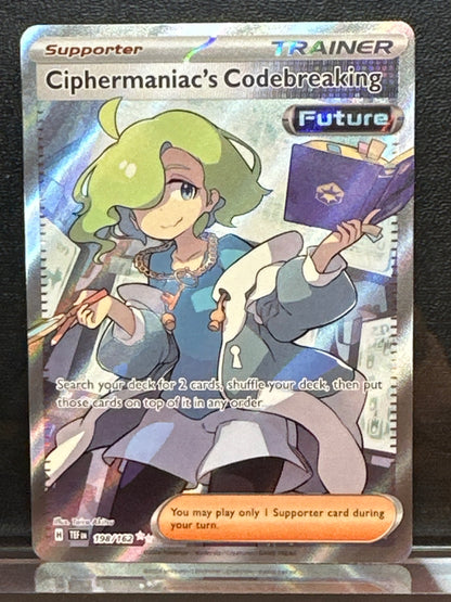 Ciphermaniac's Codebreaking - 198/162 - Temporal Forces - NM