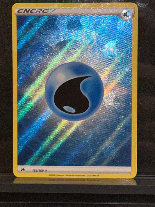 Water Energy (Texture Full Art) - 154/159 - Crown Zenith - NM