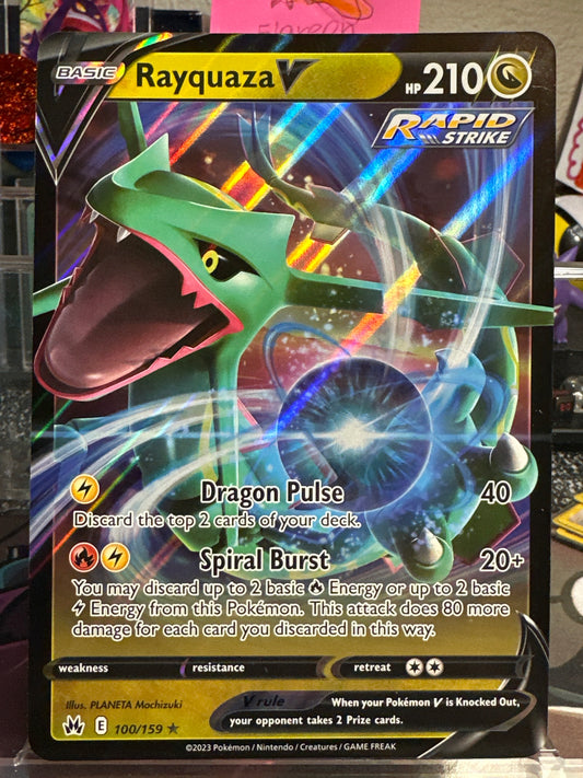 Rayquaza V 100/159 - JUMBO Cards - NM