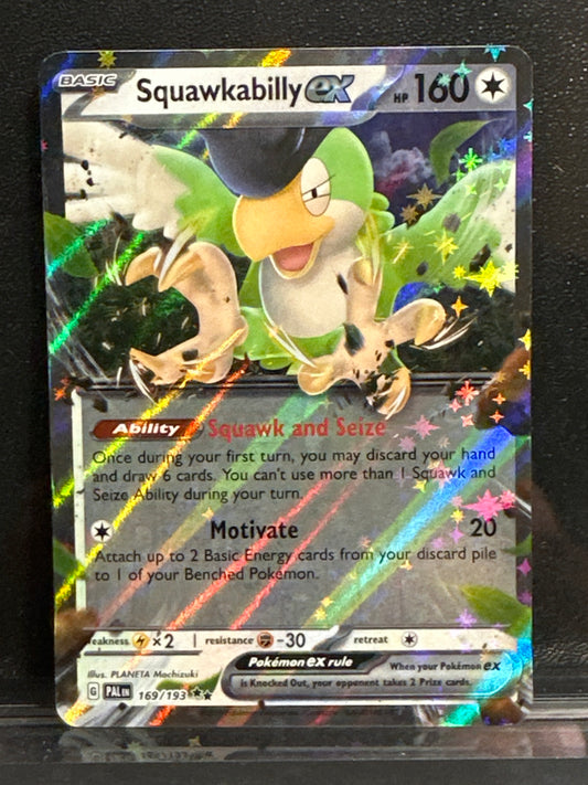 Squawkabilly EX - 169/193 - Paldea Evolved - NM