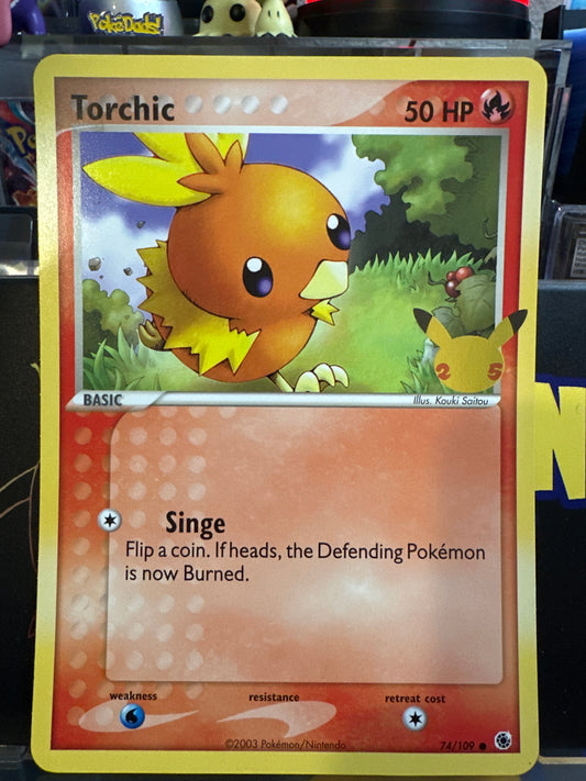Torchic - 074/109 - First Partner Pack - Jumbo Cards