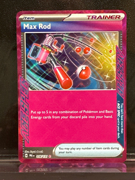 Max Rod - 116/131 - Prismatic Evolutions - NM