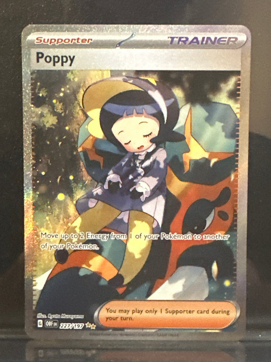 Poppy - 227/197 - Obsidian Flames - NM