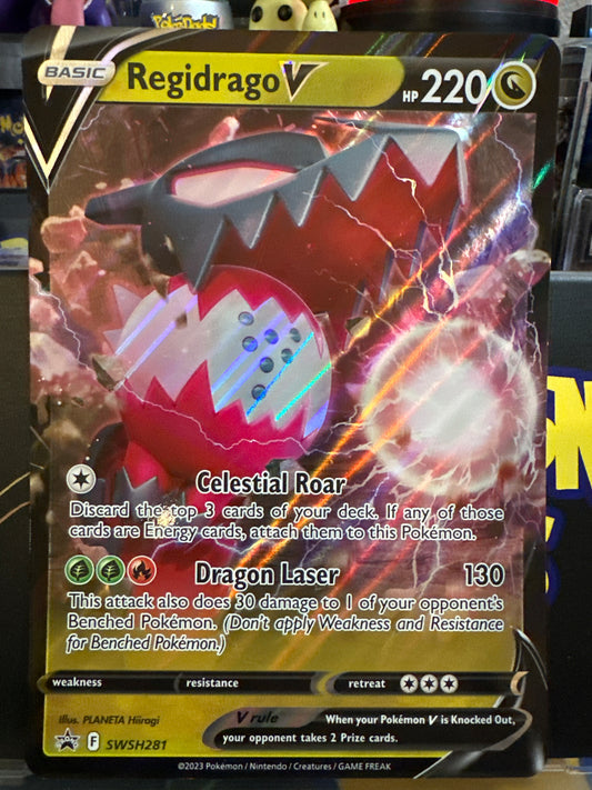 Regidrago V - SWSH281 - Jumbo Cards