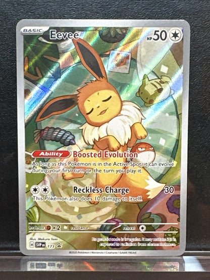 Eevee - 173 - Prismatic Eveolutions -  Scarlet & Violet Promo Cards - NM
