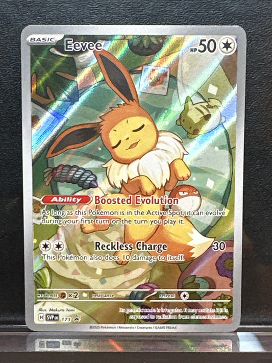 Eevee - 173 - Prismatic Eveolutions -  Scarlet & Violet Promo Cards - NM