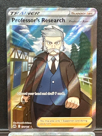 Professor's Research (Full Art) - 150/159 - Crown Zenith - NM