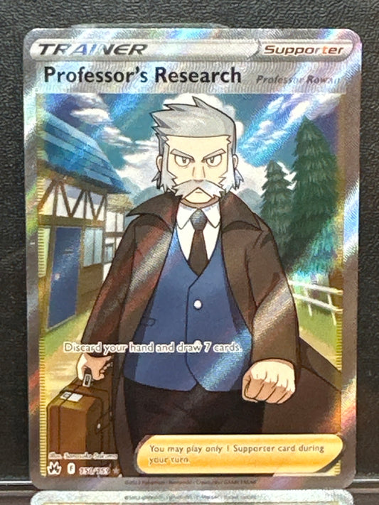 Professor's Research (Full Art) - 150/159 - Crown Zenith - NM