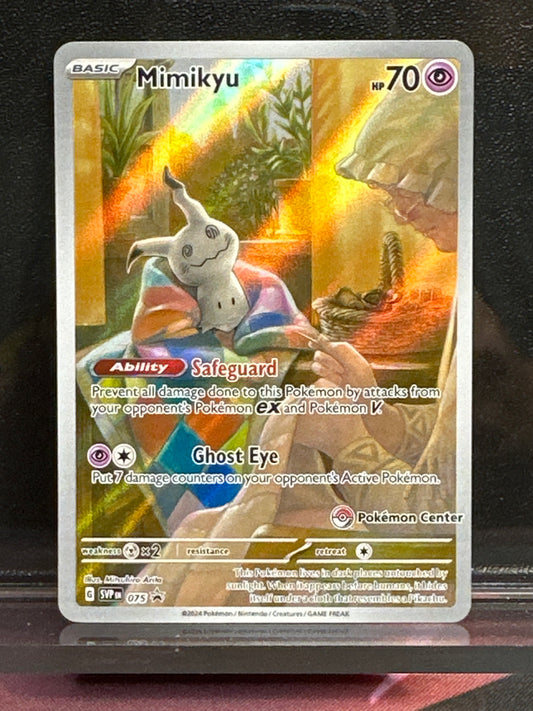 Mimikyu - 075 (Pokemon Center Exclusive) - Scarlet & Violet Promo Cards - NM