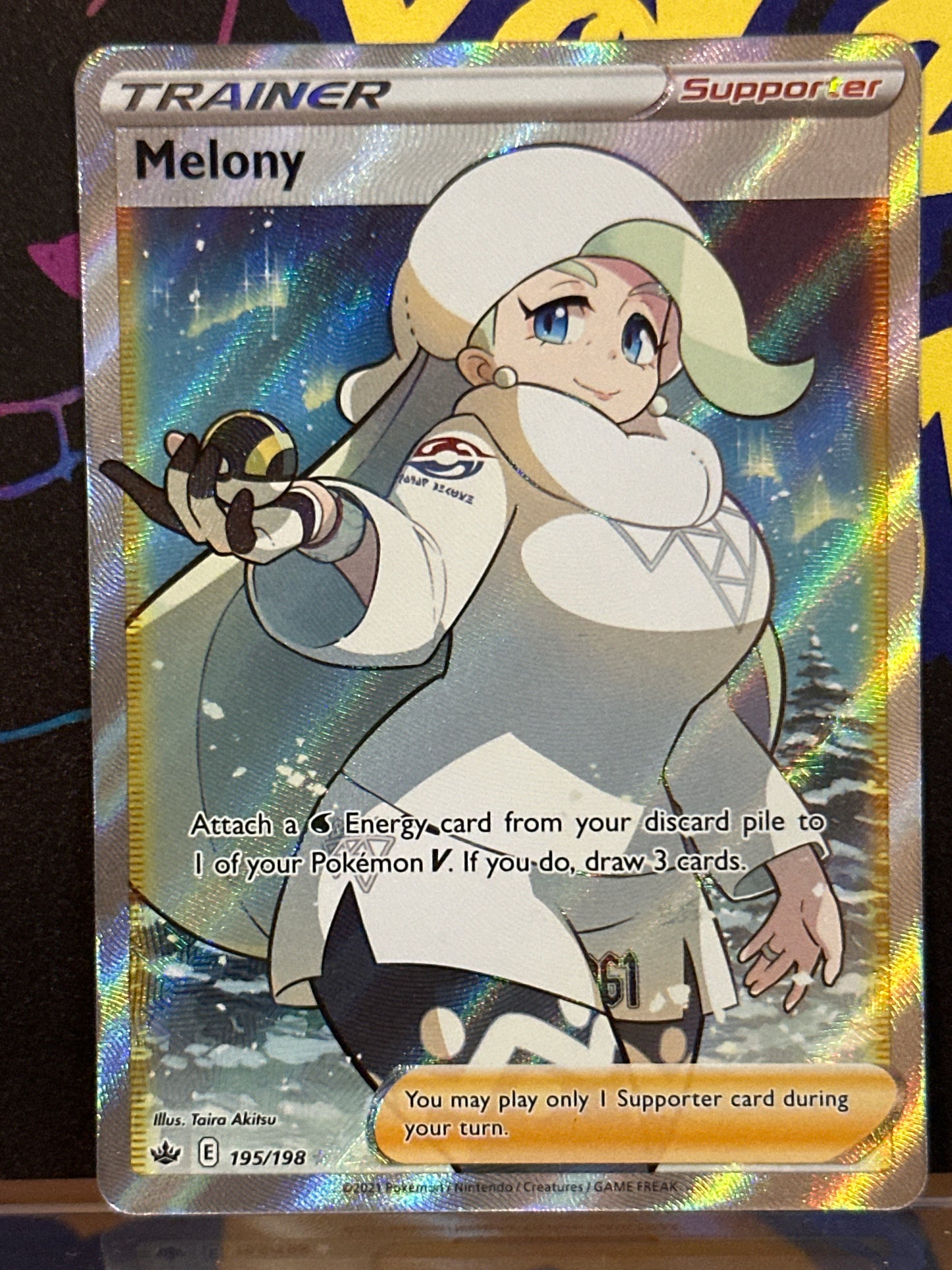 Melony (Full Art) - 195/198 - Chilling Reign - NM