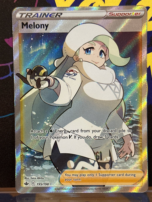 Melony (Full Art) - 195/198 - Chilling Reign - NM