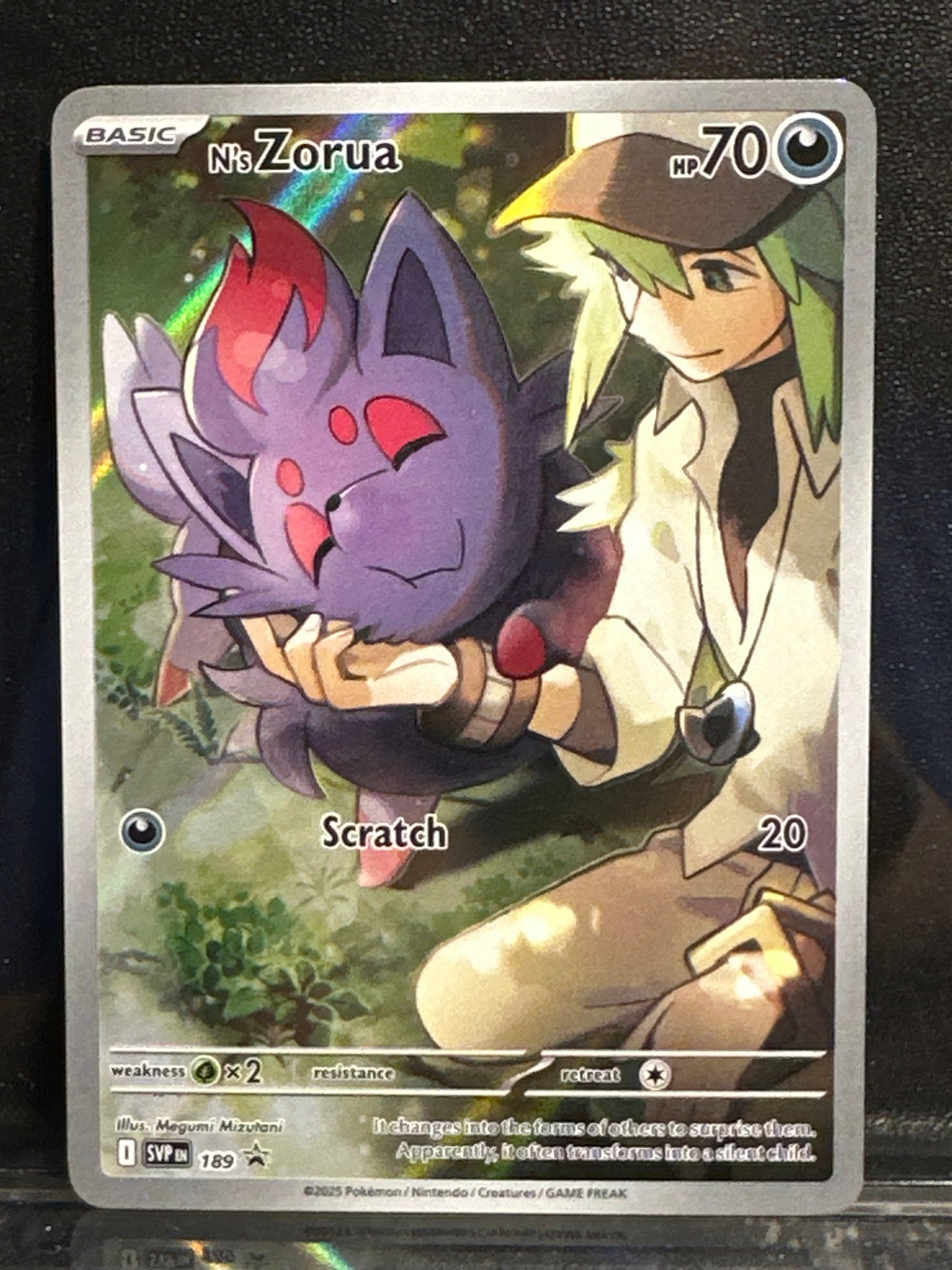N's Zorua - 189 - Scarlet & Violet Promo Cards - NM