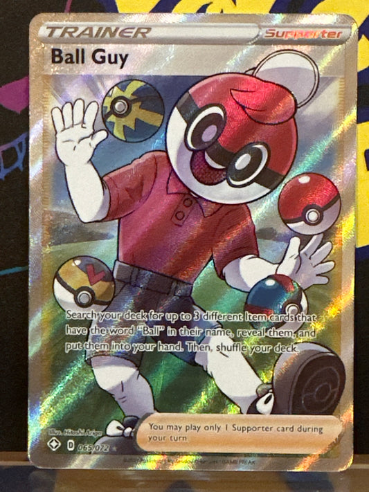 Ball Guy (Full Art) - 065/072 - Shining Fates - NM