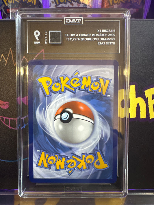 Pikachu ex - 179/131 - Prismatic Evolutions - TAG 9