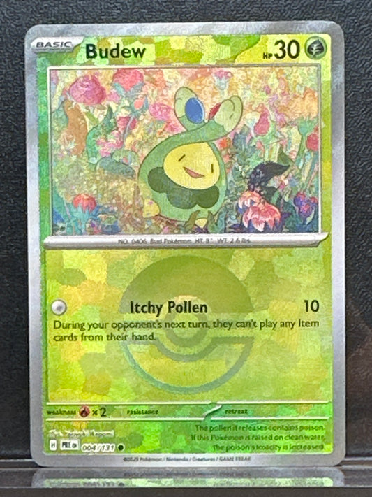 Budew (Poke Ball Pattern) - 004/131 - Prismatic Evolutions - NM