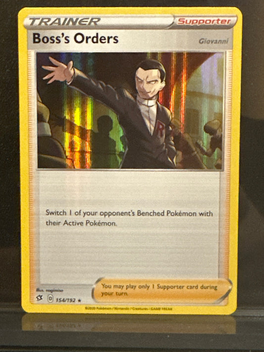 Boss's Orders - Holo - 154/192 - Rebel Clash - NM