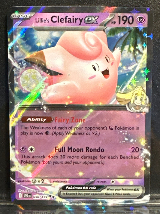 Lillie's Clefairy EX - 056/159 - Journey Together - NM