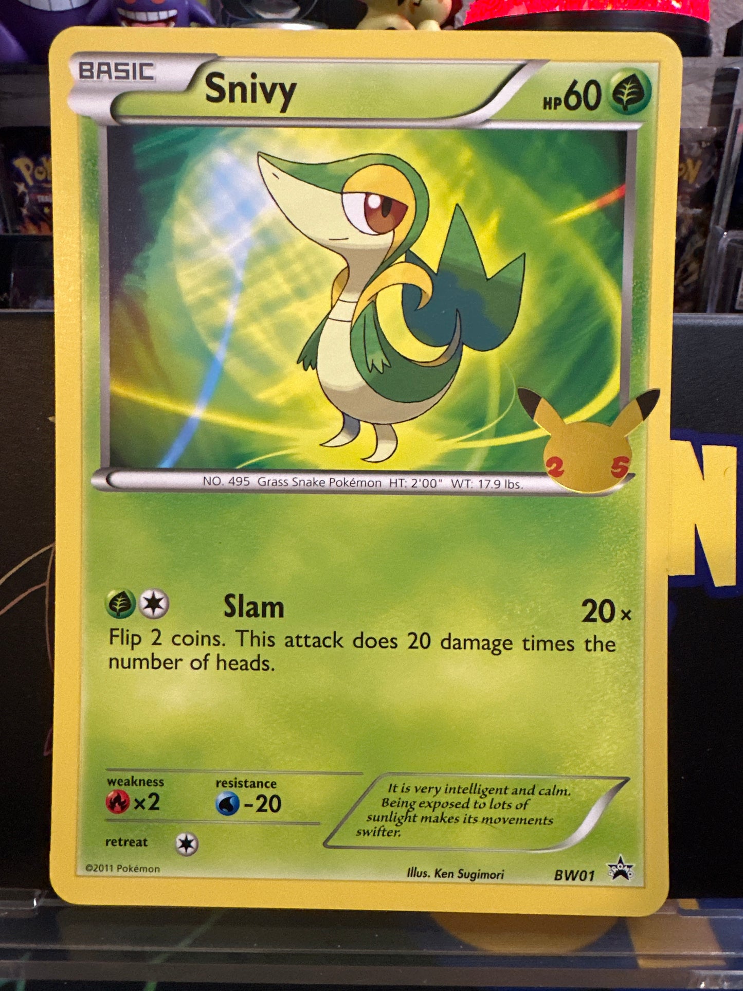 Snivy - BW01 - First Partner Pack - Jumbo Cards