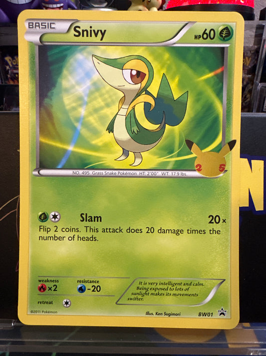 Snivy - BW01 - First Partner Pack - Jumbo Cards
