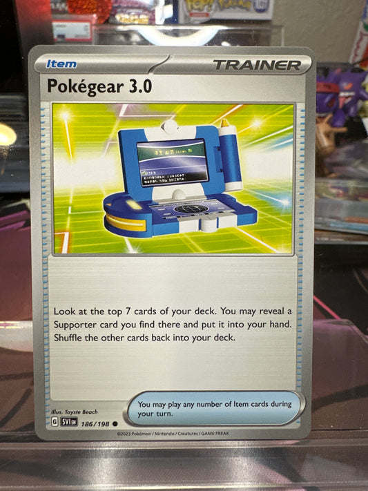 Pokegear 3.0 - 186/198 - Scarlet & Violet Base Set - NM