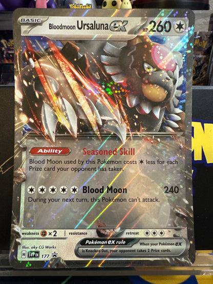 Bloodmoon Ursaluna EX - 177 - Jumbo Cards