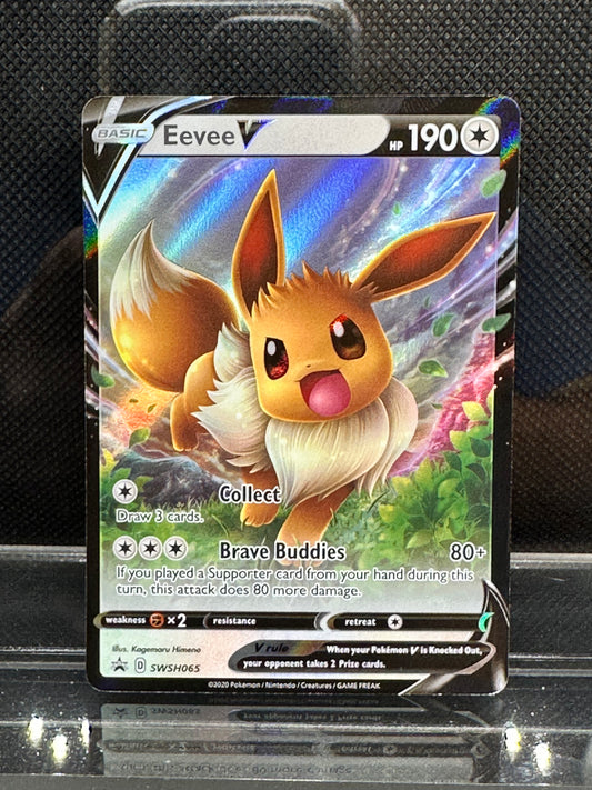 Eevee V - SWSH065 - Sword & Shield Promo Cards - NM
